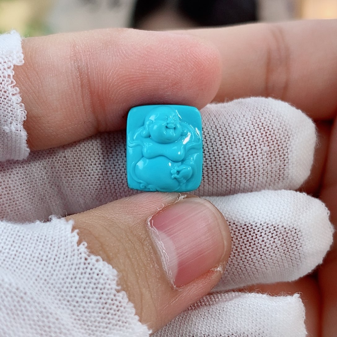 未镶嵌绿松石珠宝奇石