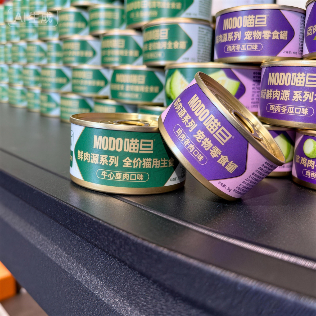 喵旦宠物猫罐头粉丝试用链接鹿肉罐头鸡丝零食汤罐宠物猫狗罐头