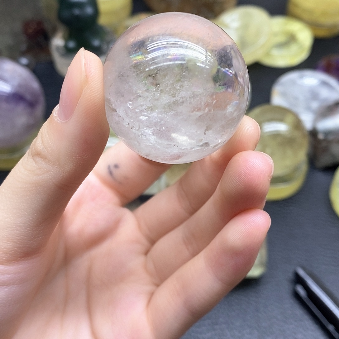未镶嵌珠宝半成品水晶364水晶石