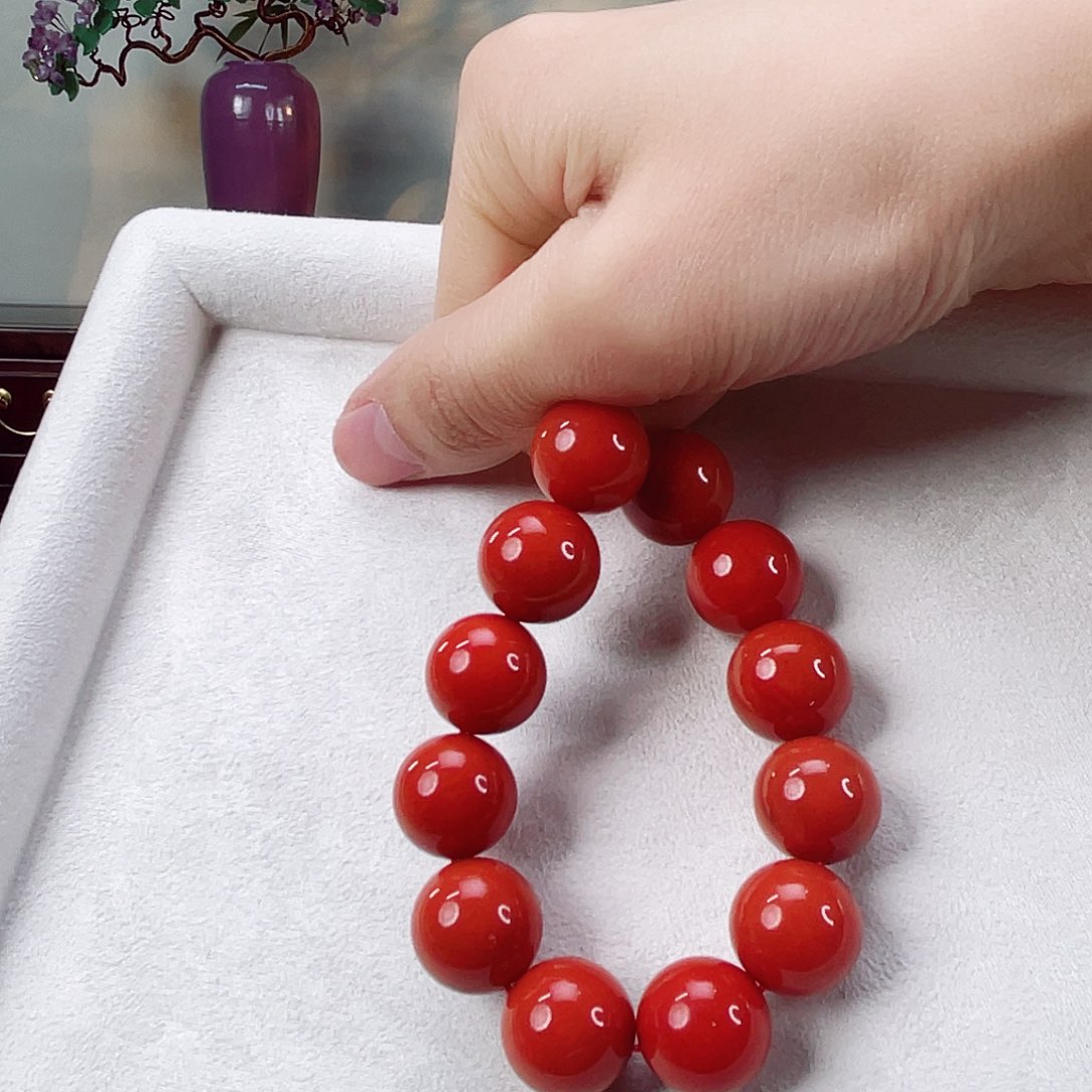 南红玛瑙手链未镶嵌k****姐南红15.9