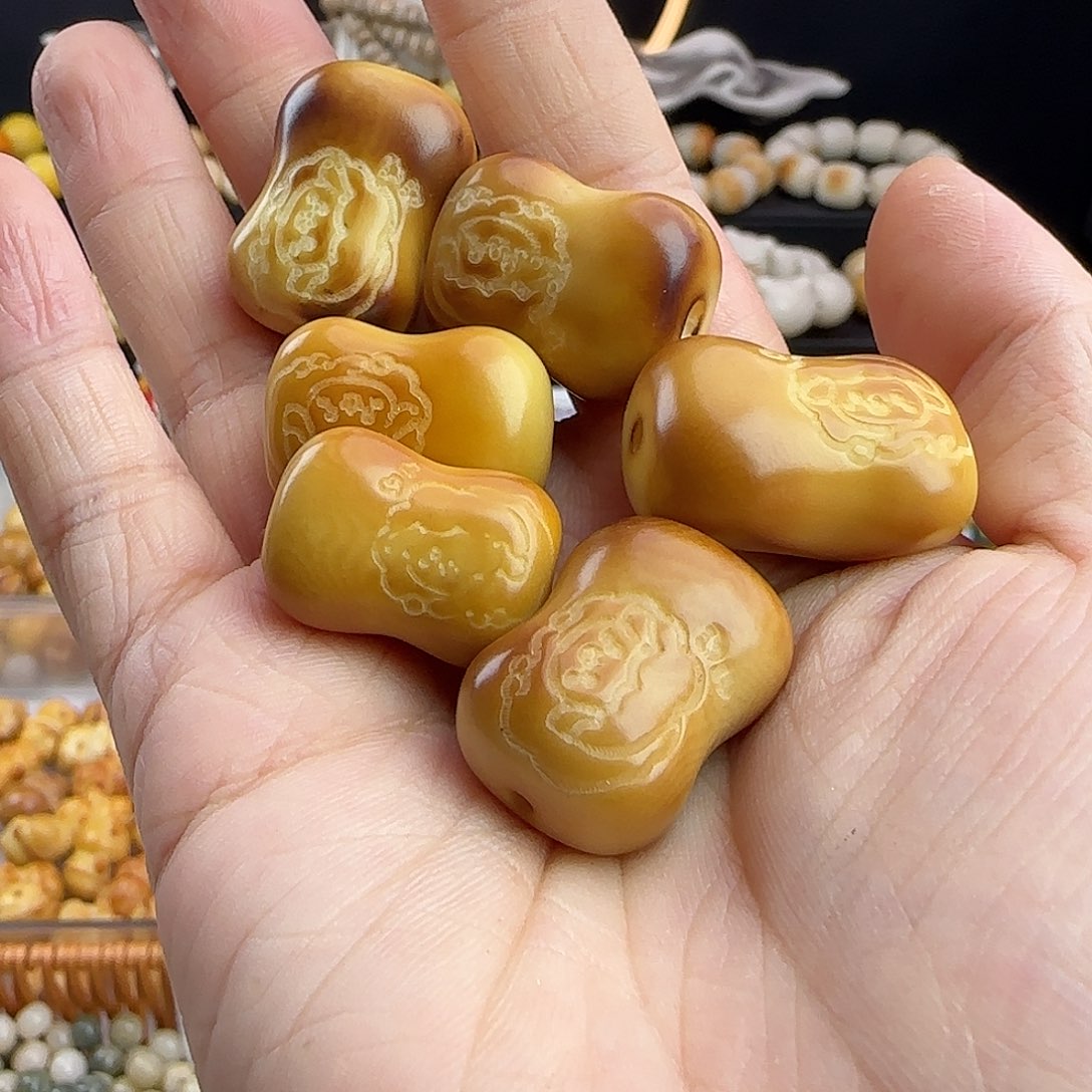 菩提根/象牙果吊坠微瑕牙果炭烧小羊香皂3颗