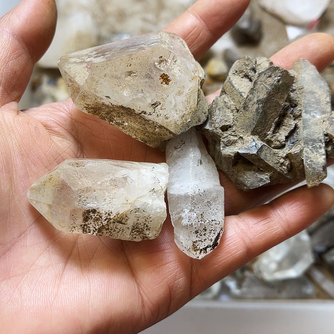 三***姐未镶嵌珠宝半成品水晶