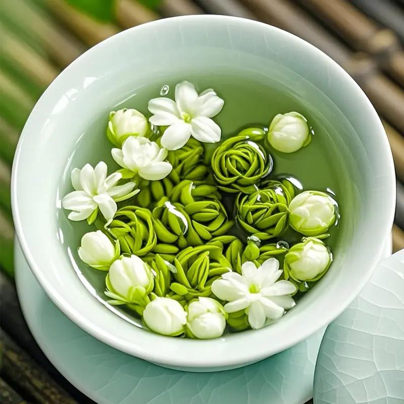 【茶香四溢】茉莉花茶茉莉龙珠好喝不腻茶味浓郁