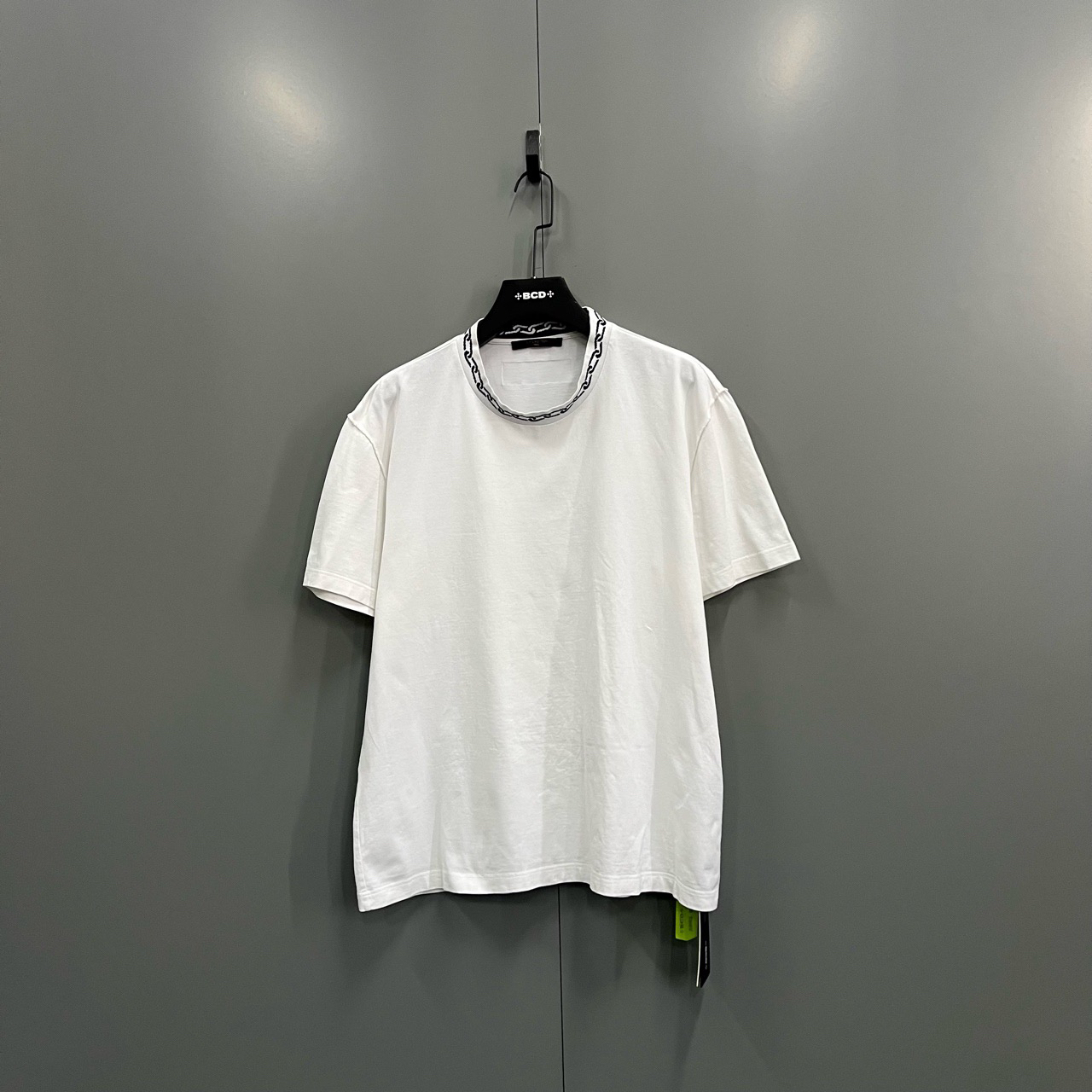 95新 LouisVuitton/路易威登 （bb）领口链条logo短袖 XL码/601874