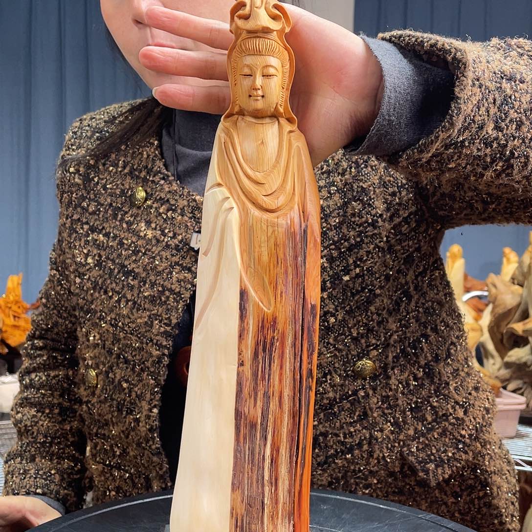 柏木（崖柏）随型艺术根雕