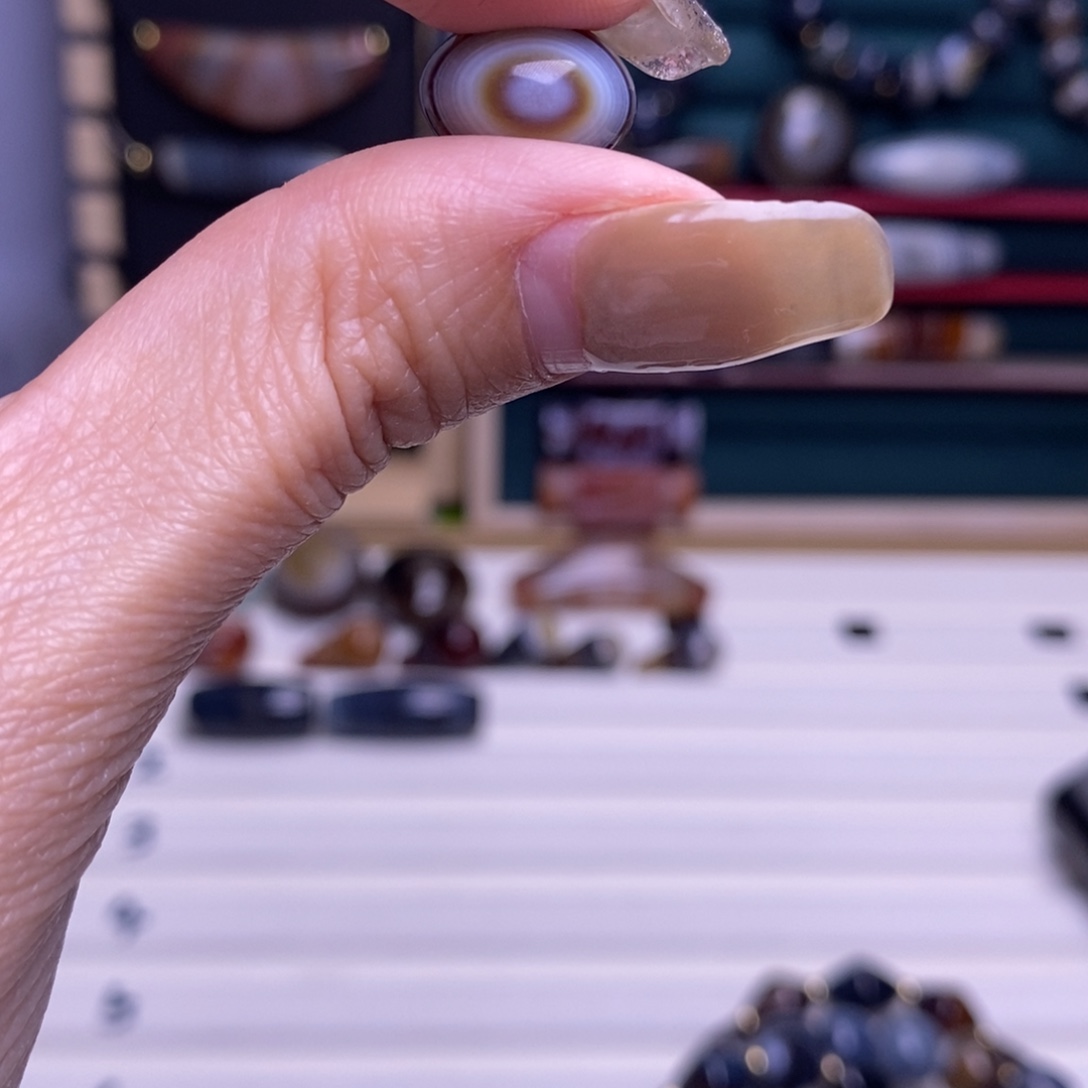 成***王玛瑙/玉髓合金颈饰