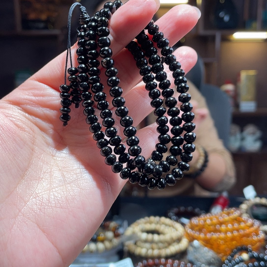 琥珀手链未镶嵌李*5m满天星