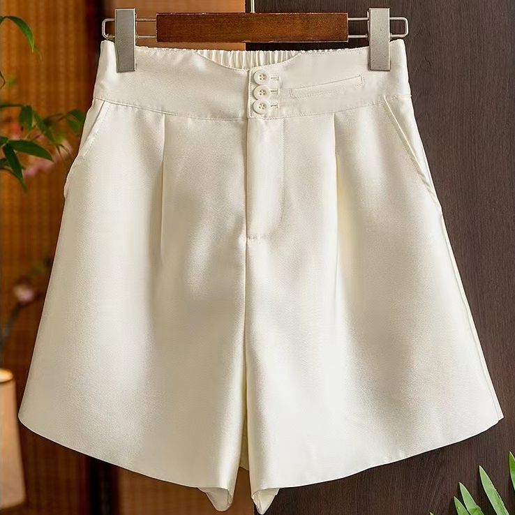 【吉岚严选】新款重工高档时尚百搭高腰显瘦百搭丝毛短裤SYJ1456