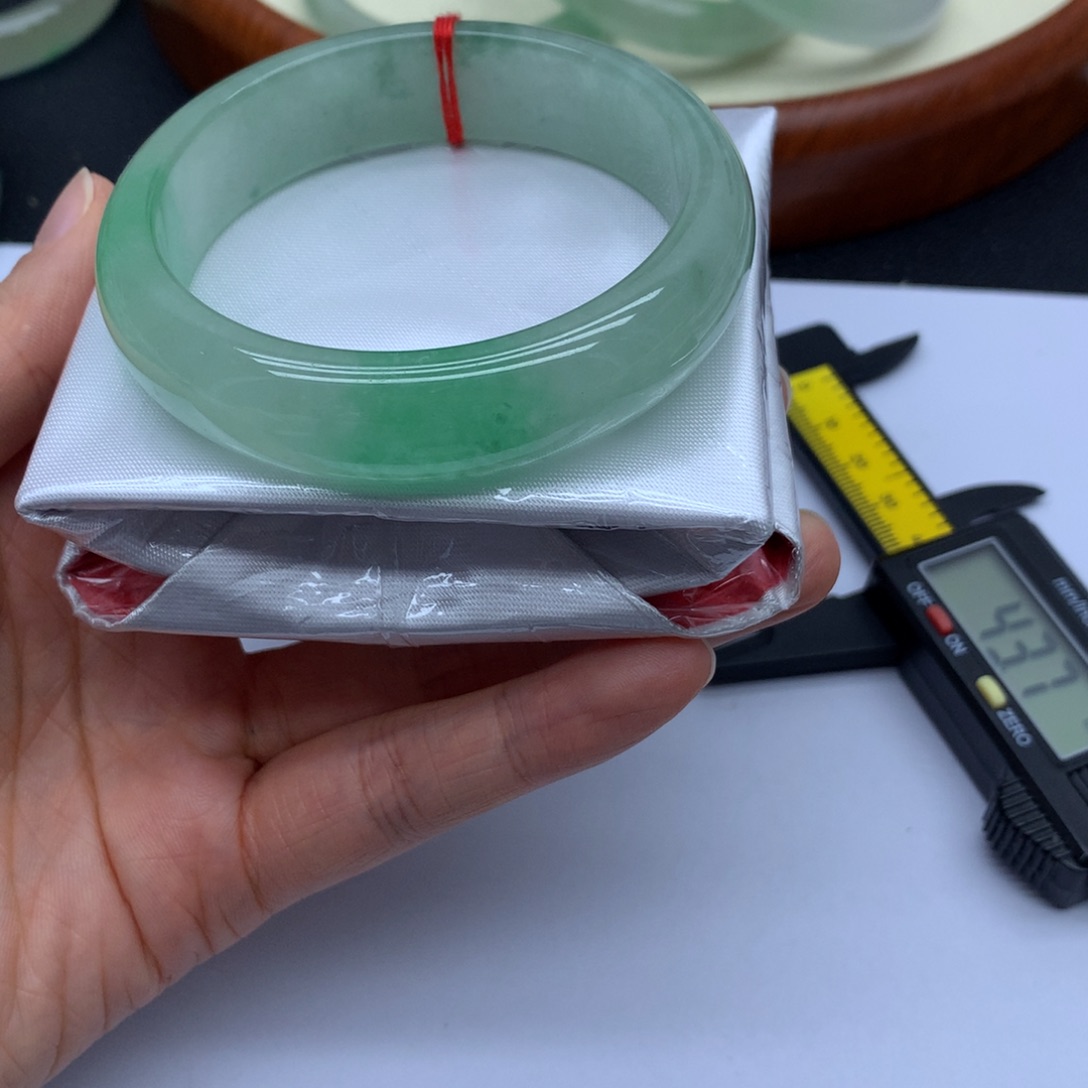 淡***定手镯圈口58.0宽15.5的