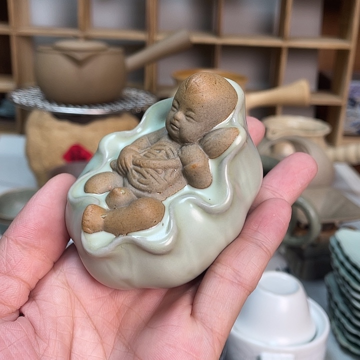 壶老段烧茶器茶具！