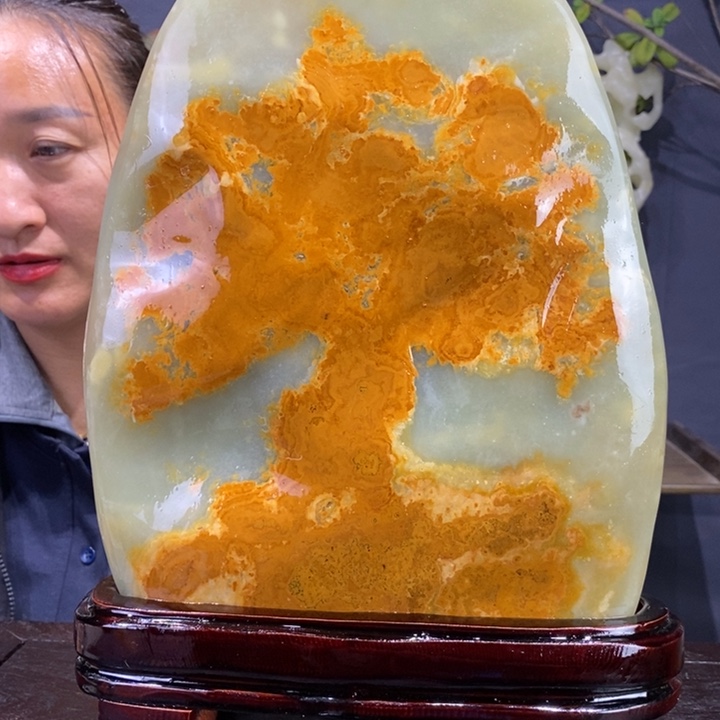 石材精品古青石摆件