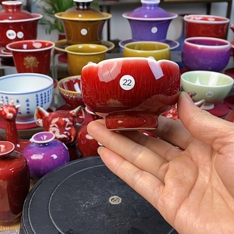 【闪购商品】景德镇名陶雅玩原矿郎红