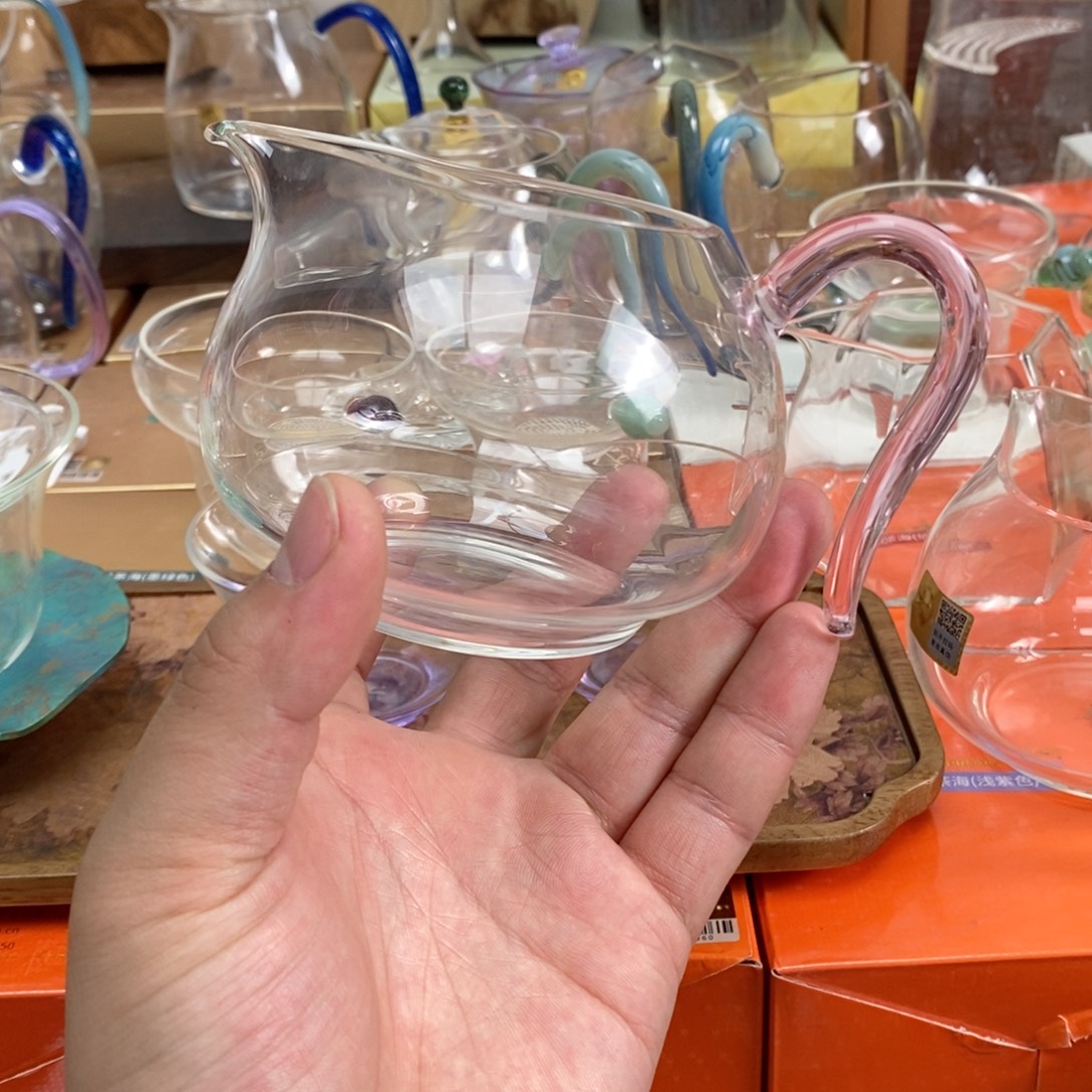 淡然茶海浅粉色样品