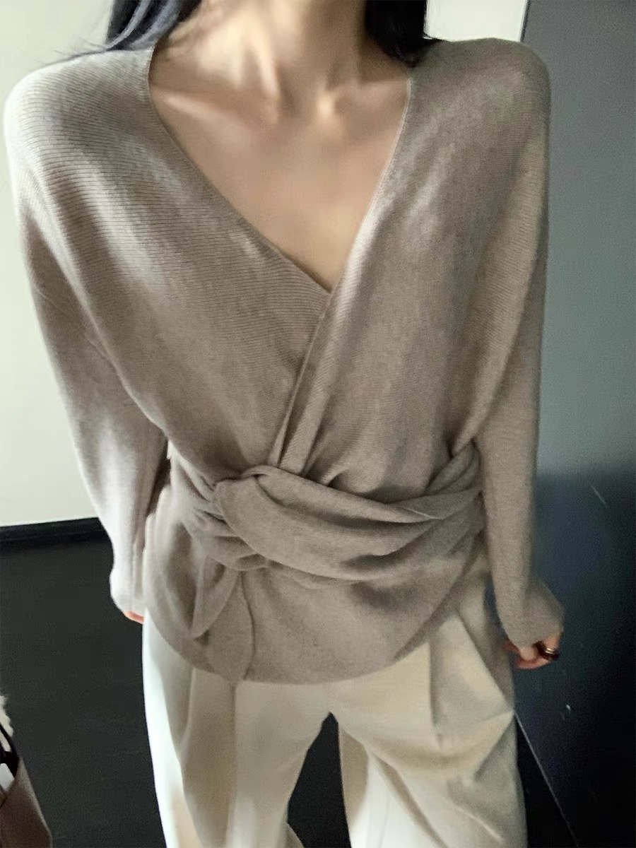 【Fans轻奢】毛衫内搭百搭秋冬款明星时尚气质韩版短款秋冬冬季女士