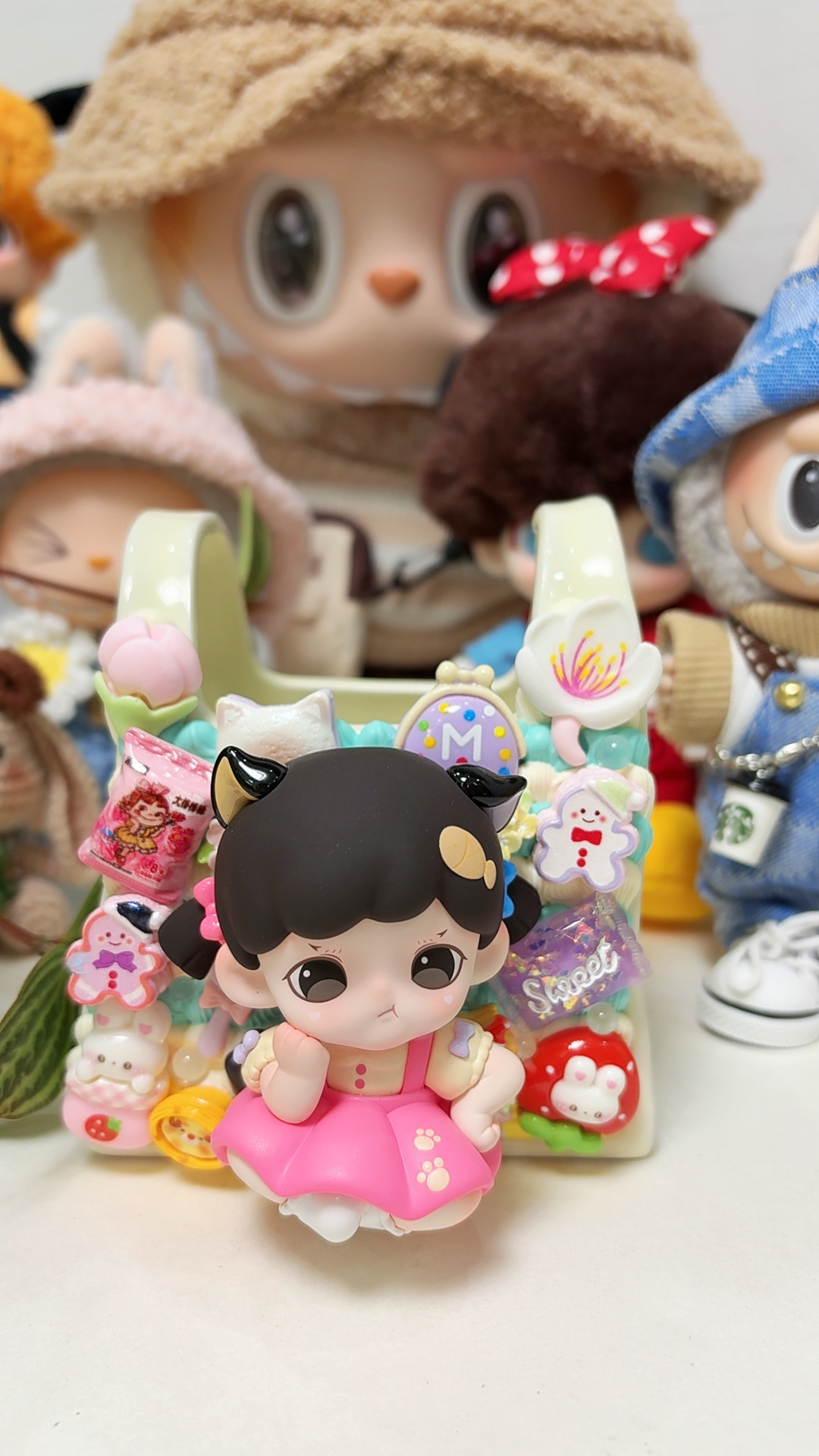 奶油胶盲盒萌娃陶瓷收纳