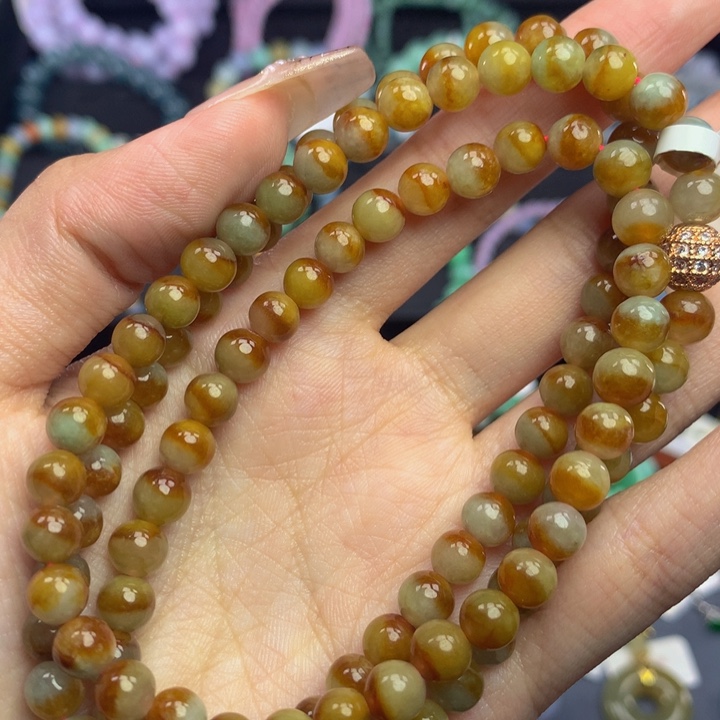 翡翠手链未镶嵌翡翠