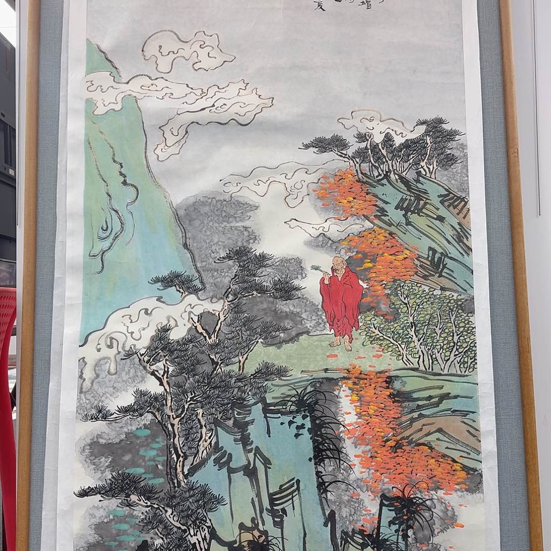 国画多次参加国内外大型