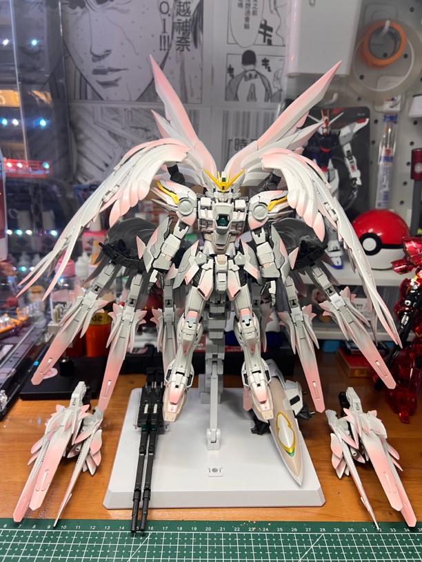 大班模型1:100 8827 白雪姬 FIX飞翼 配矮星炮 地台 水贴