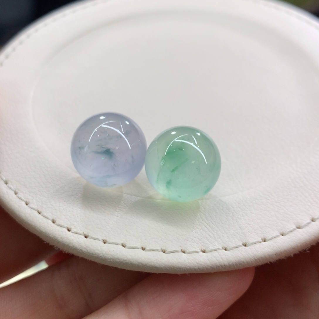 翡翠散珠高冰卡13.5-13.8