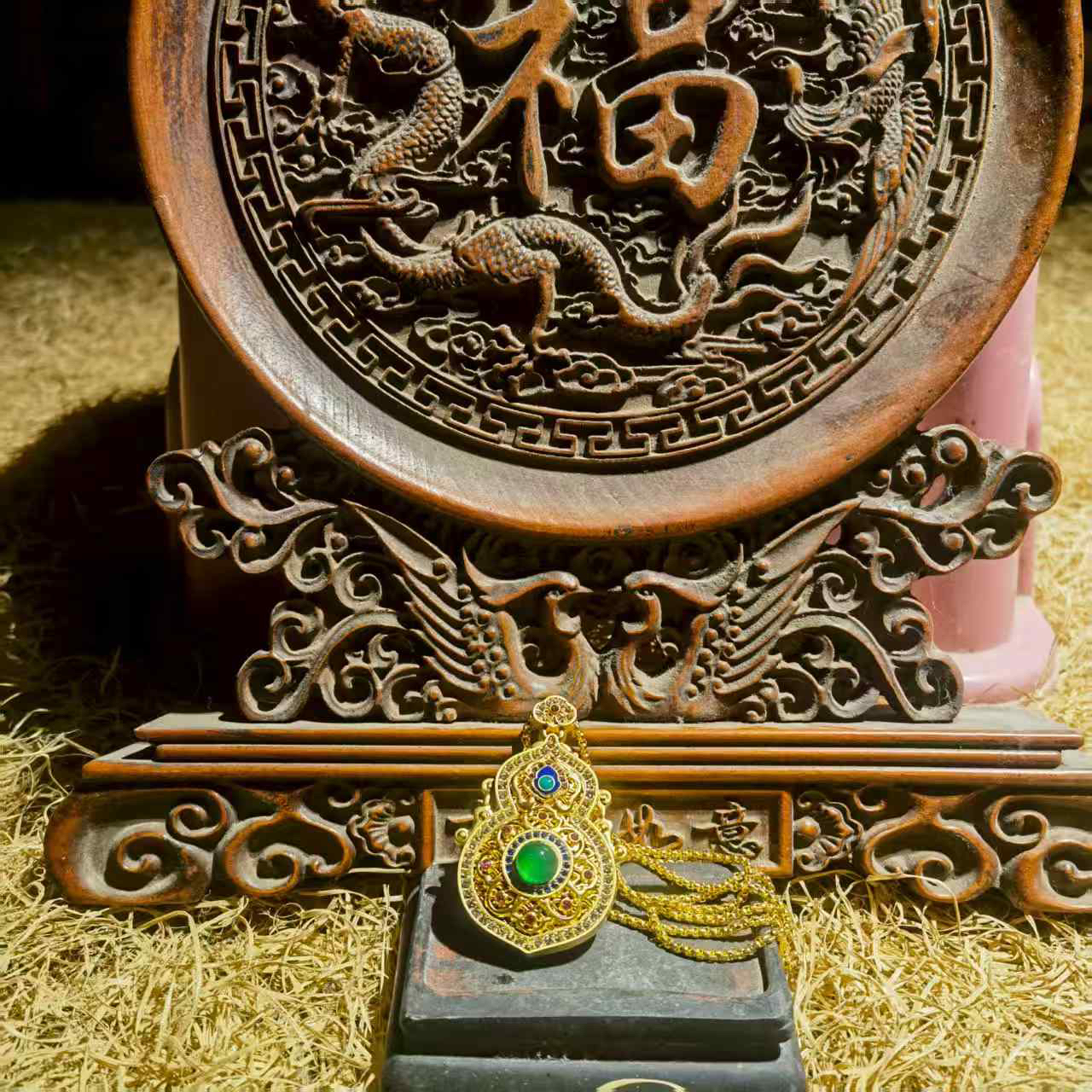  一个家居饰品礼物摆件999精美摆件现代仿古复古工艺品
