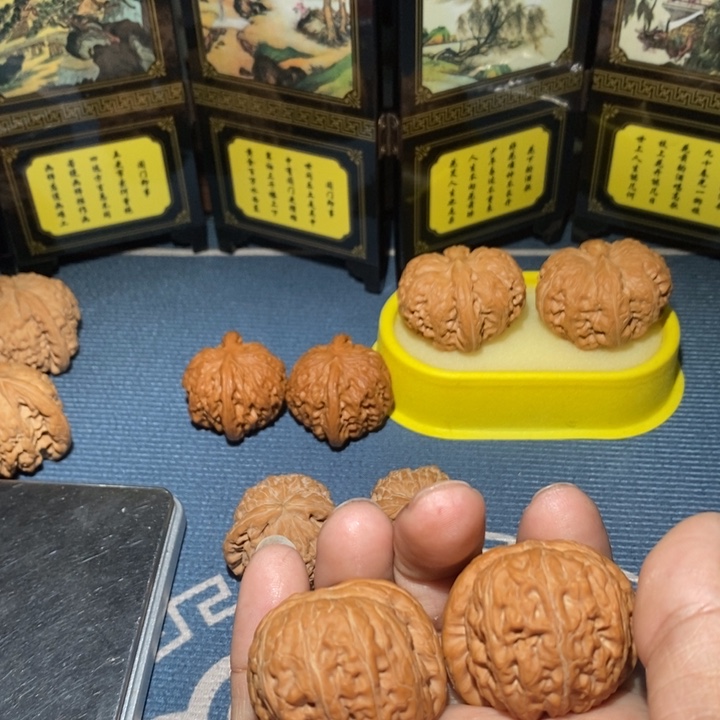 文玩核桃吊坠✨****?核桃种植面积达万亿