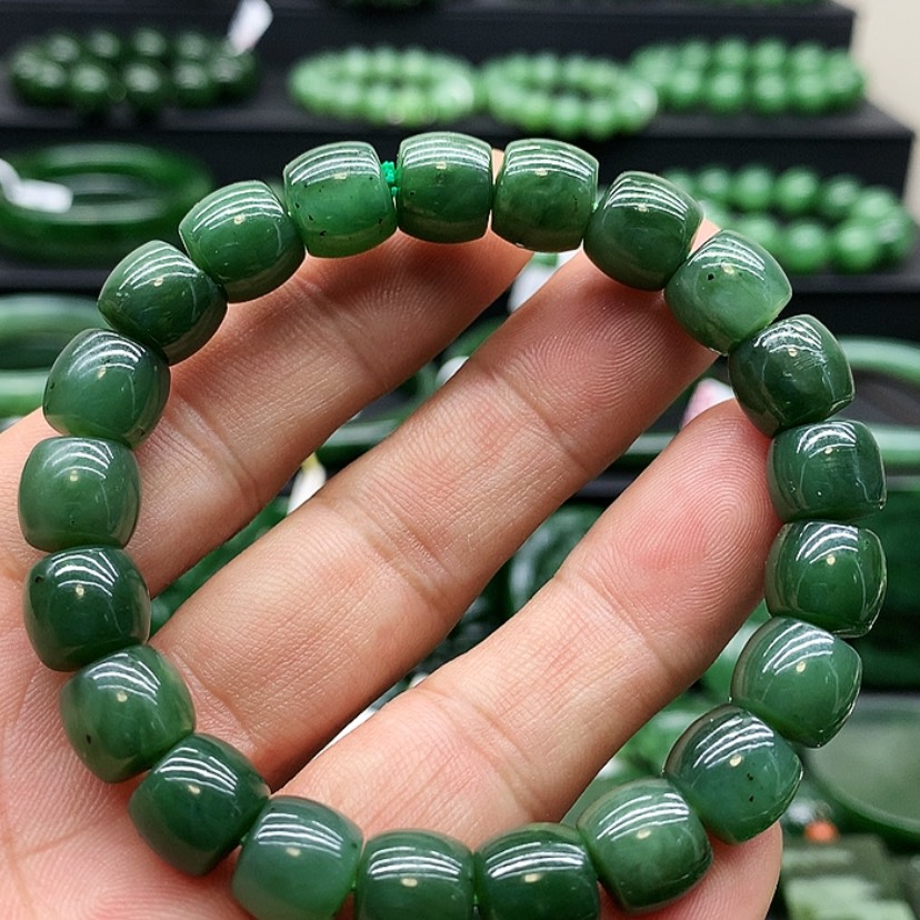 【闪购商品】和田玉（碧玉）手链未镶嵌