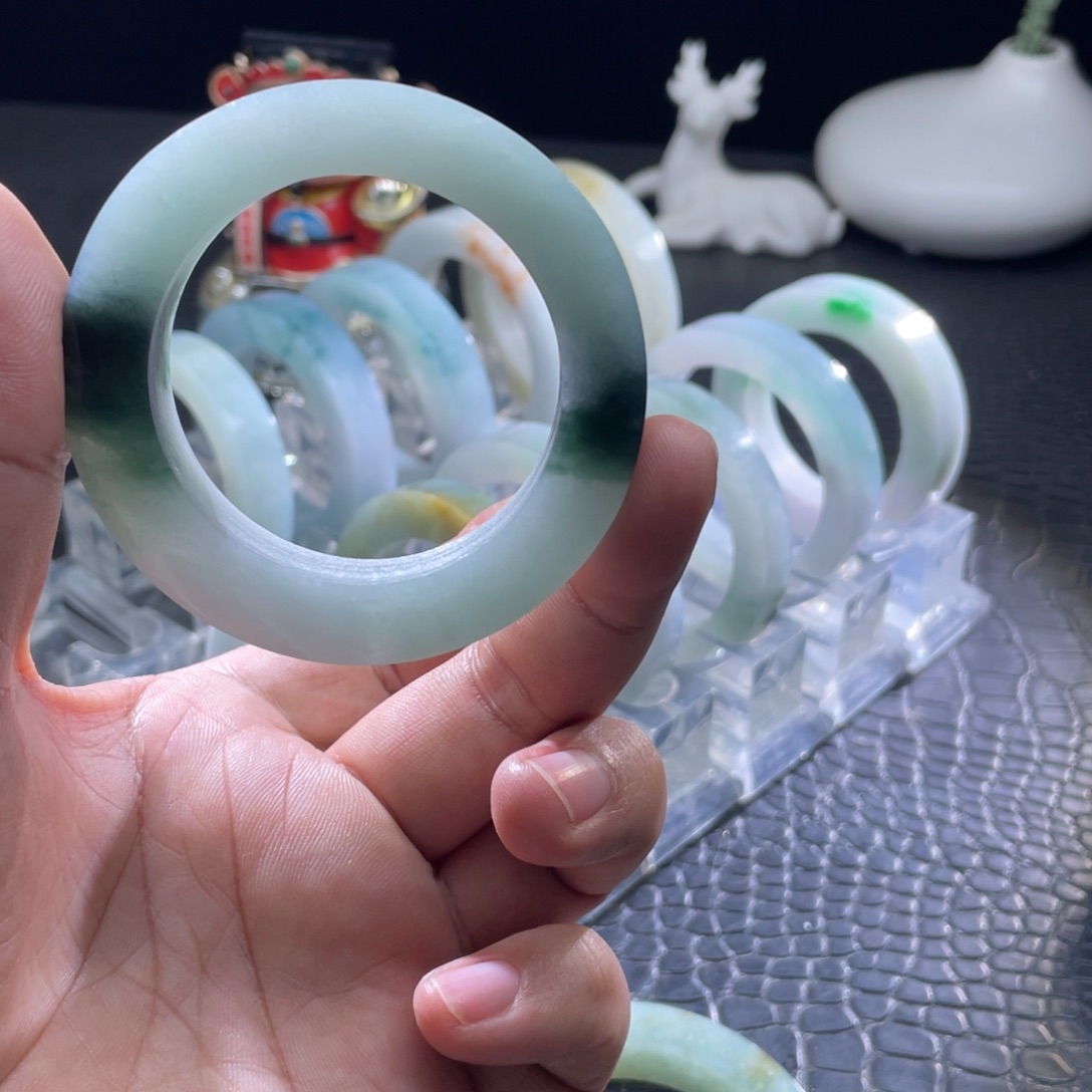 定制翡翠未镶嵌正圈