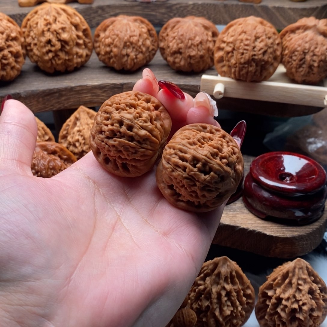 吊坠文玩核桃大*39全品莲花