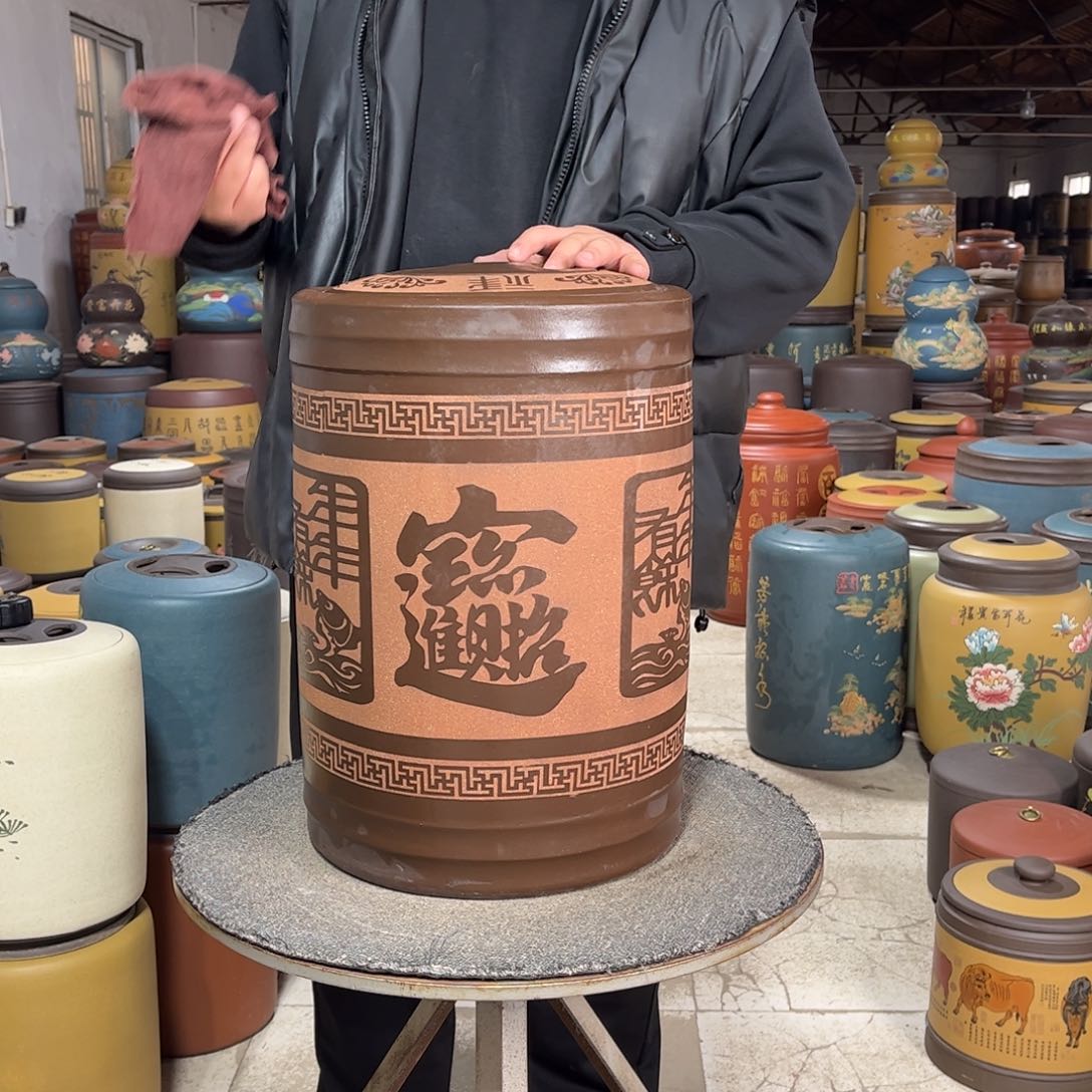 紫砂茶叶罐茶叶罐