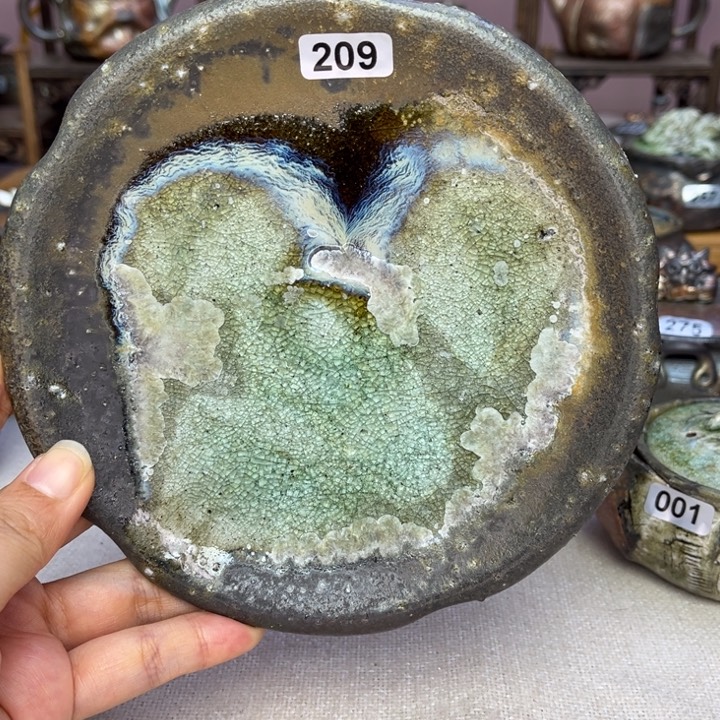 壶裸柴烧陶瓷茶具