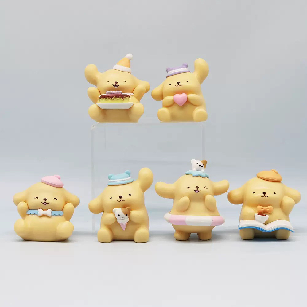 糖果布丁狗系列手办桌面摆件