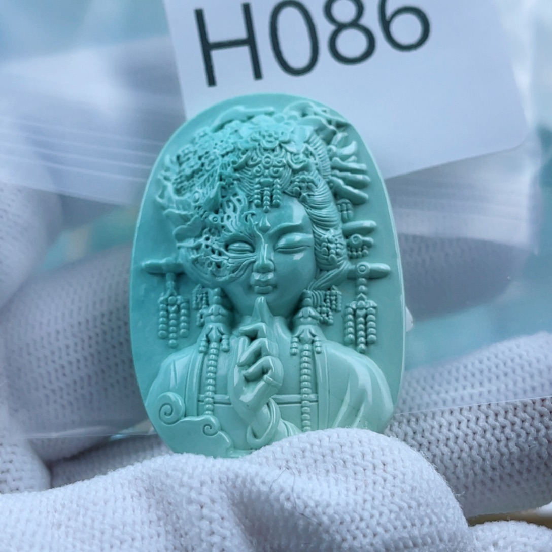 秋***H绿松石未镶嵌珠宝奇石