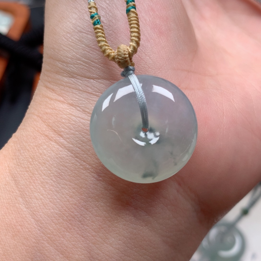 翡翠未镶嵌挂件缅甸a翡翠