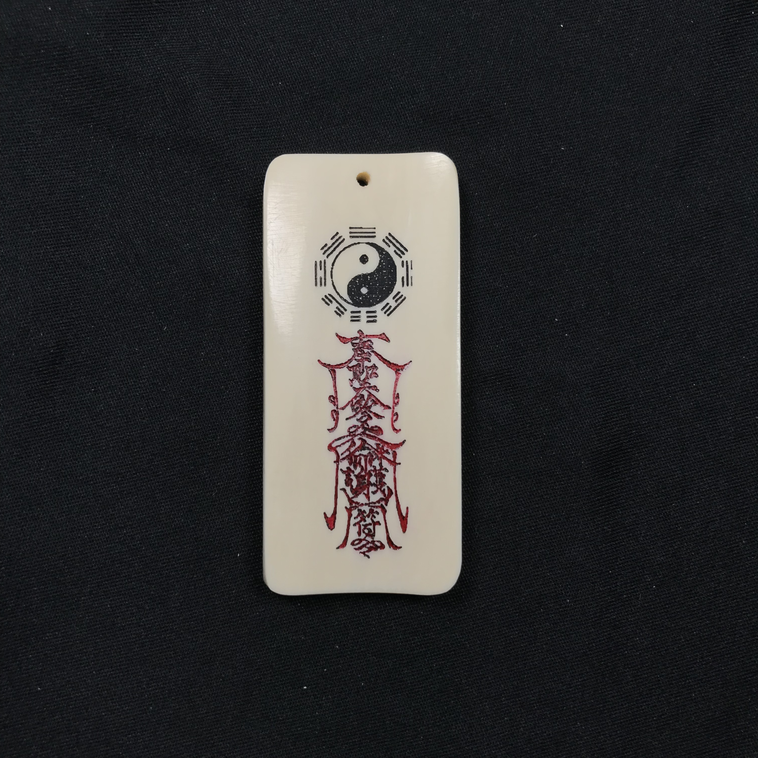 H12952 只做天然猛犸牙 护身符