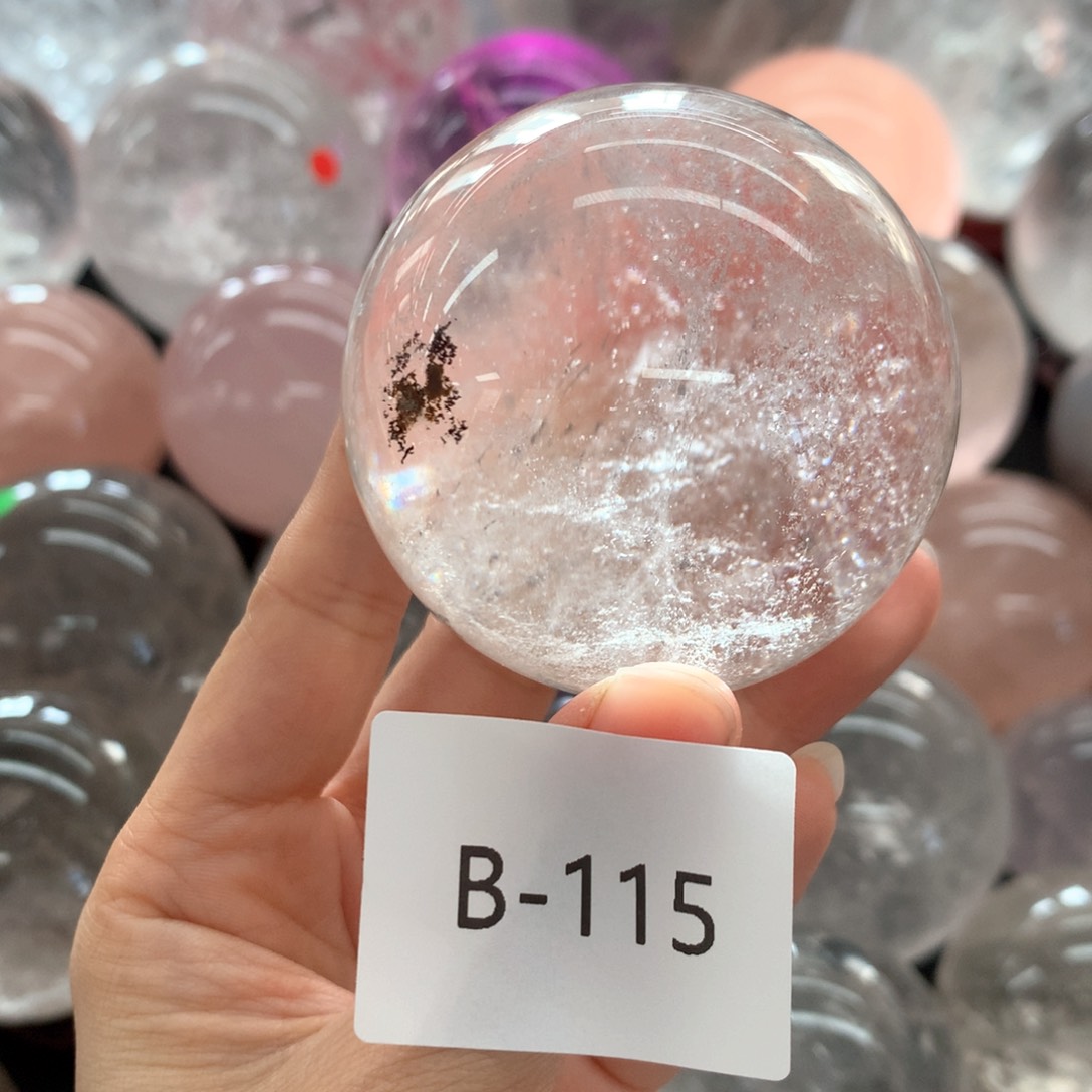 水晶摆件未镶嵌B115尺寸5.7