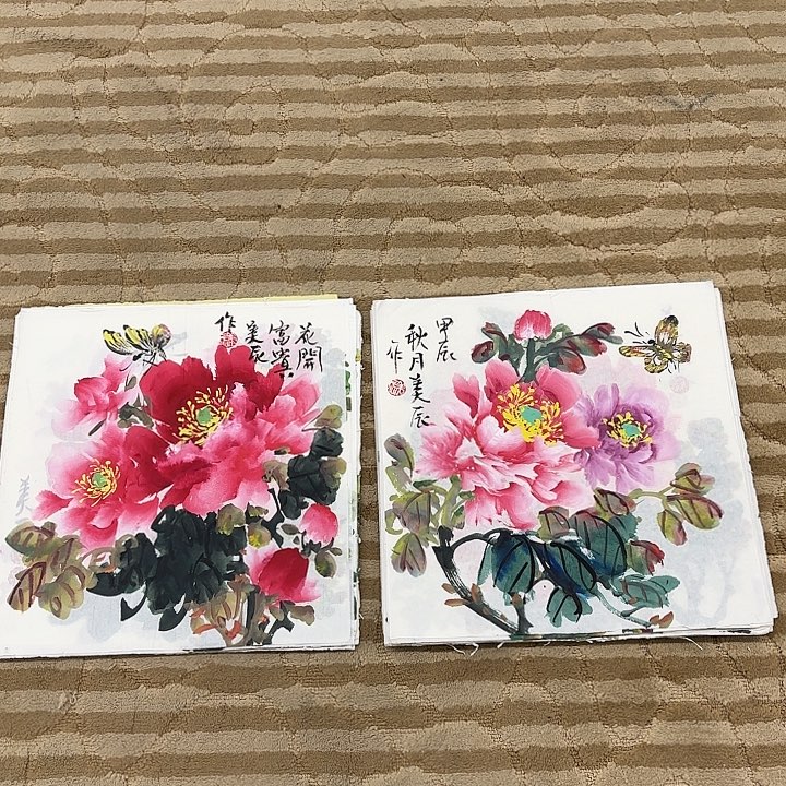 国画花鸟是最容易落