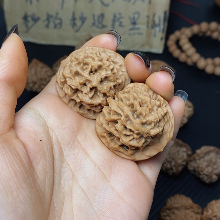 把件文玩核桃清**月秦岭秦闷