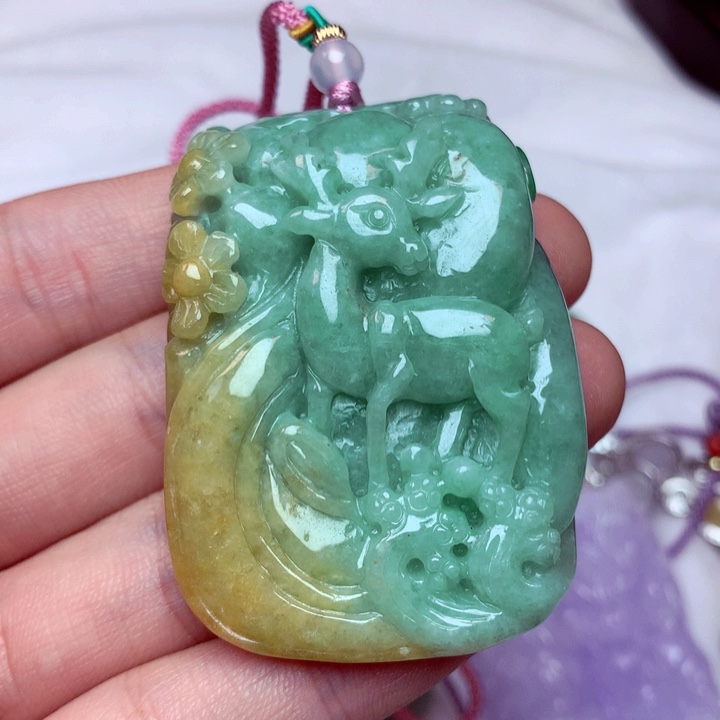 翡翠吊坠(不含链)未镶嵌