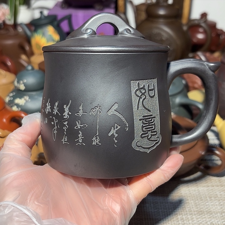 紫砂茶壶原矿宜兴紫砂