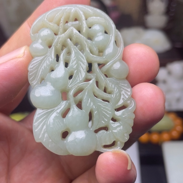 颈饰未镶嵌和田玉