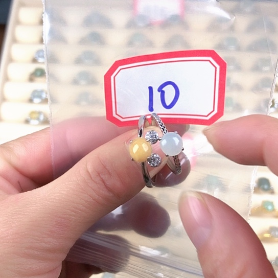 翡翠未镶嵌戒指缅甸