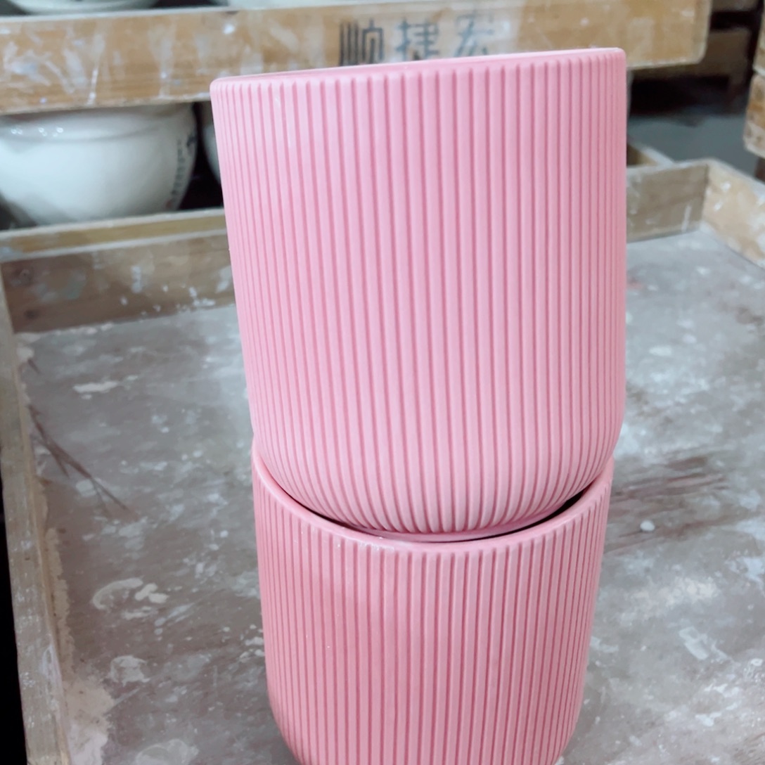 有孔，陶瓷花盆满10米包邮发货