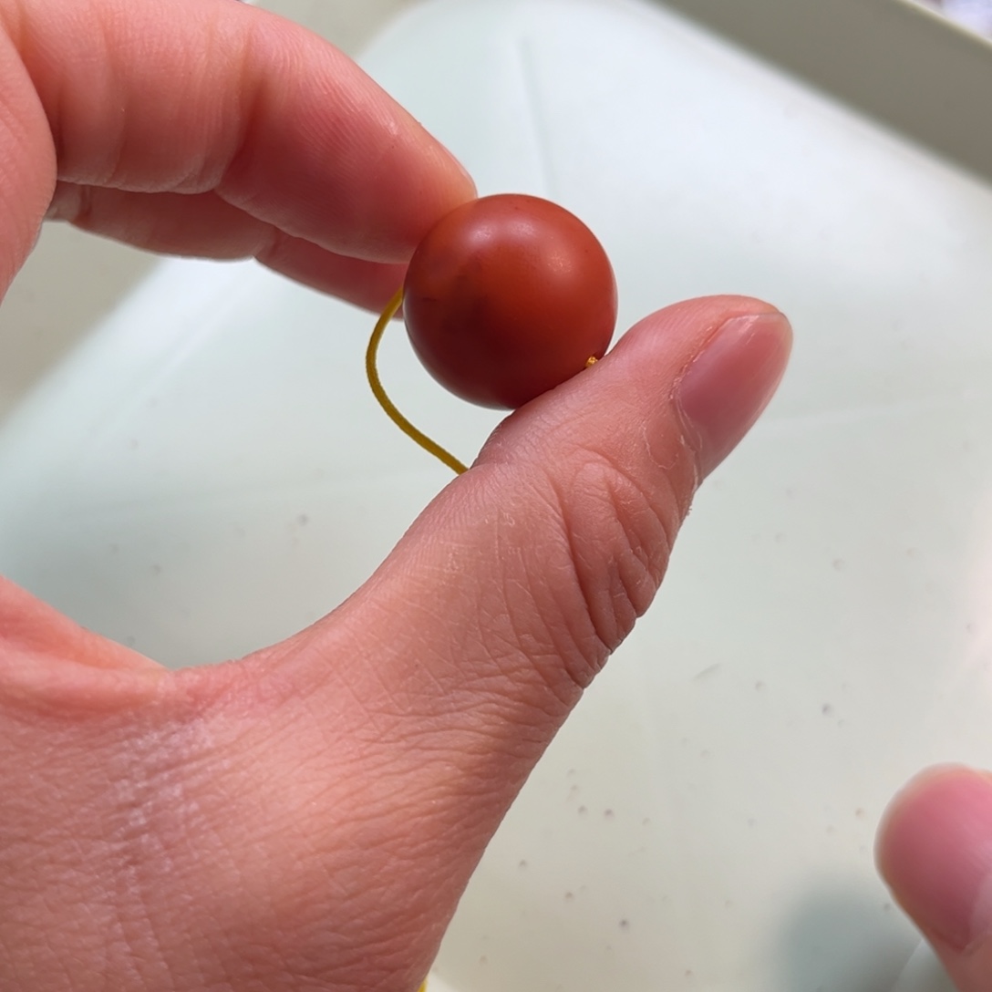 南红玛瑙配饰18mm未镶嵌