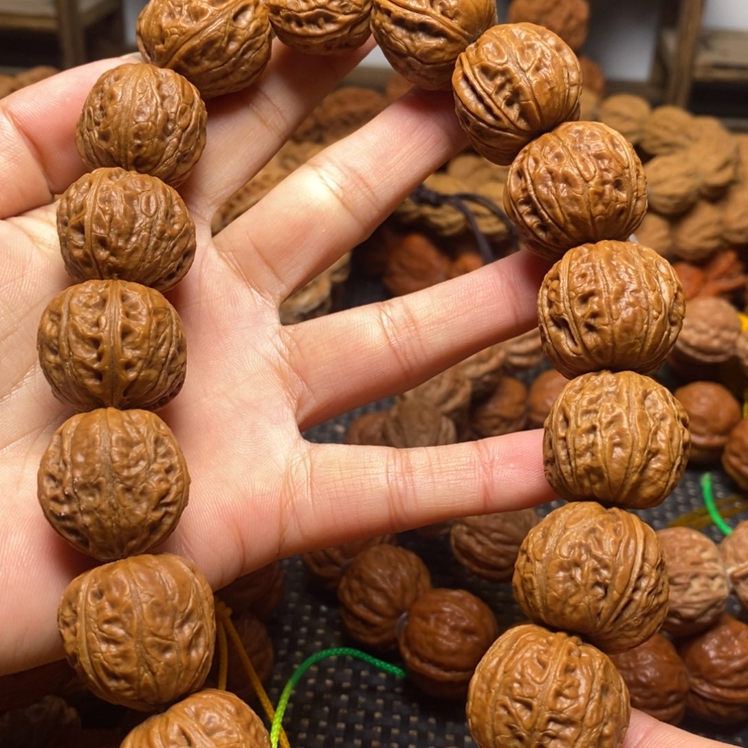 手串文玩核桃三棱手持