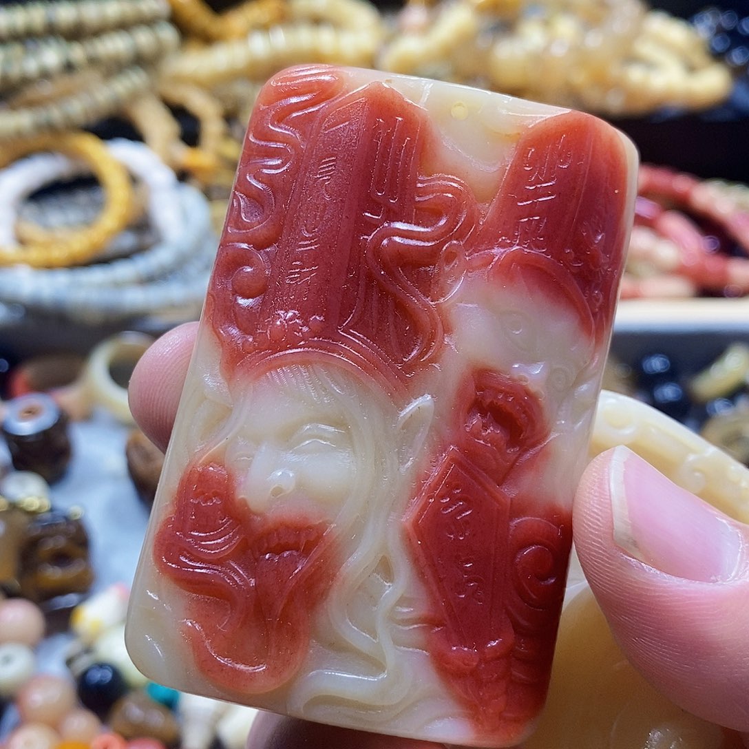 驼骨摆件手串配饰