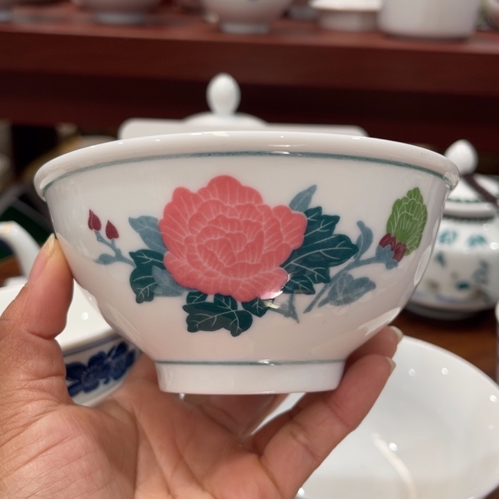 醴陵高温瓷釉下彩12厘米