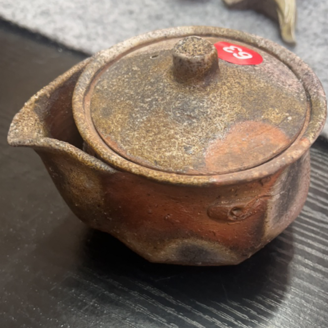 柴岗信义备前茶杯配件齐全