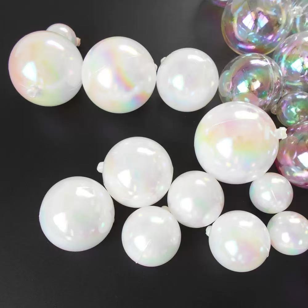 【有文精选】4厘米 5厘米七彩幻彩球 手工DIY玩具制做材料环保品质