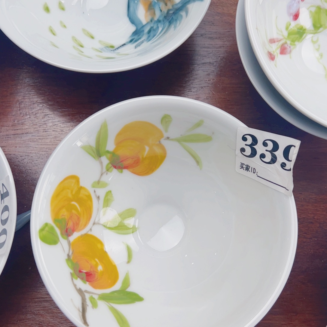 瓷片景德镇陶瓷手工手绘制作