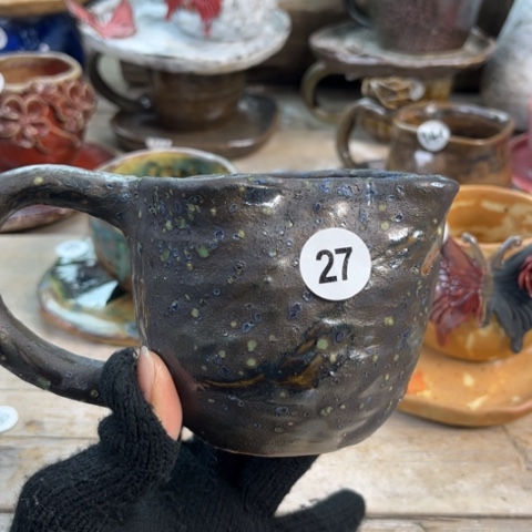 盘熠樹日式手捏餐具茶具